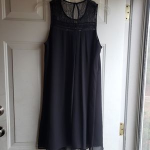 BCBGENERATION Sleeveless Black Lace Dress, size Small